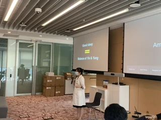 A Psychology and TCM perspective on Managing Insomnia | PULSE TCM Clinic Singapore at a PULSE TCM corporate session