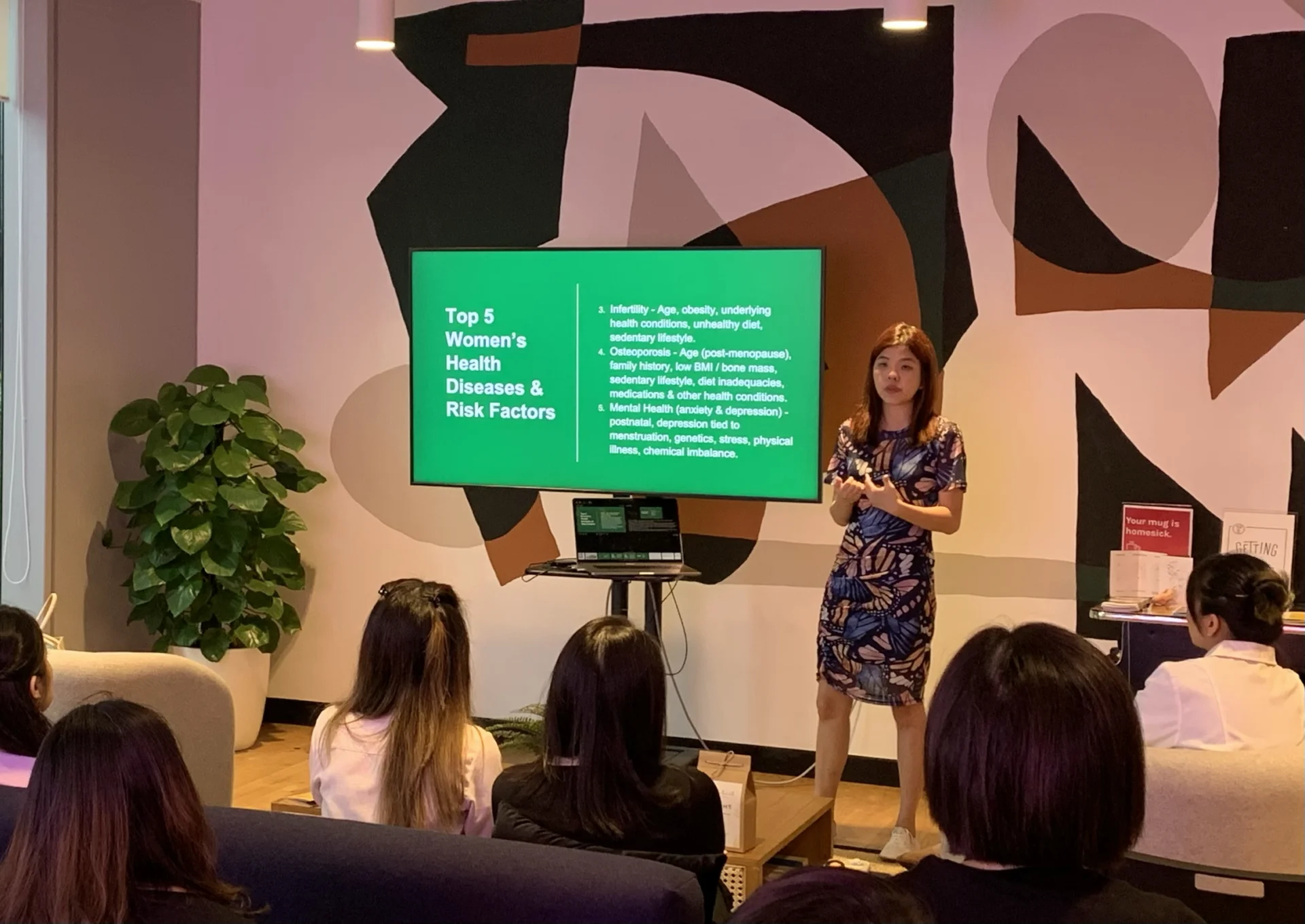 An Approach to Women's Health: Tips from a TCM Physician and a Dietitian | PULSE TCM Clinic Singapore at a PULSE TCM corporate session