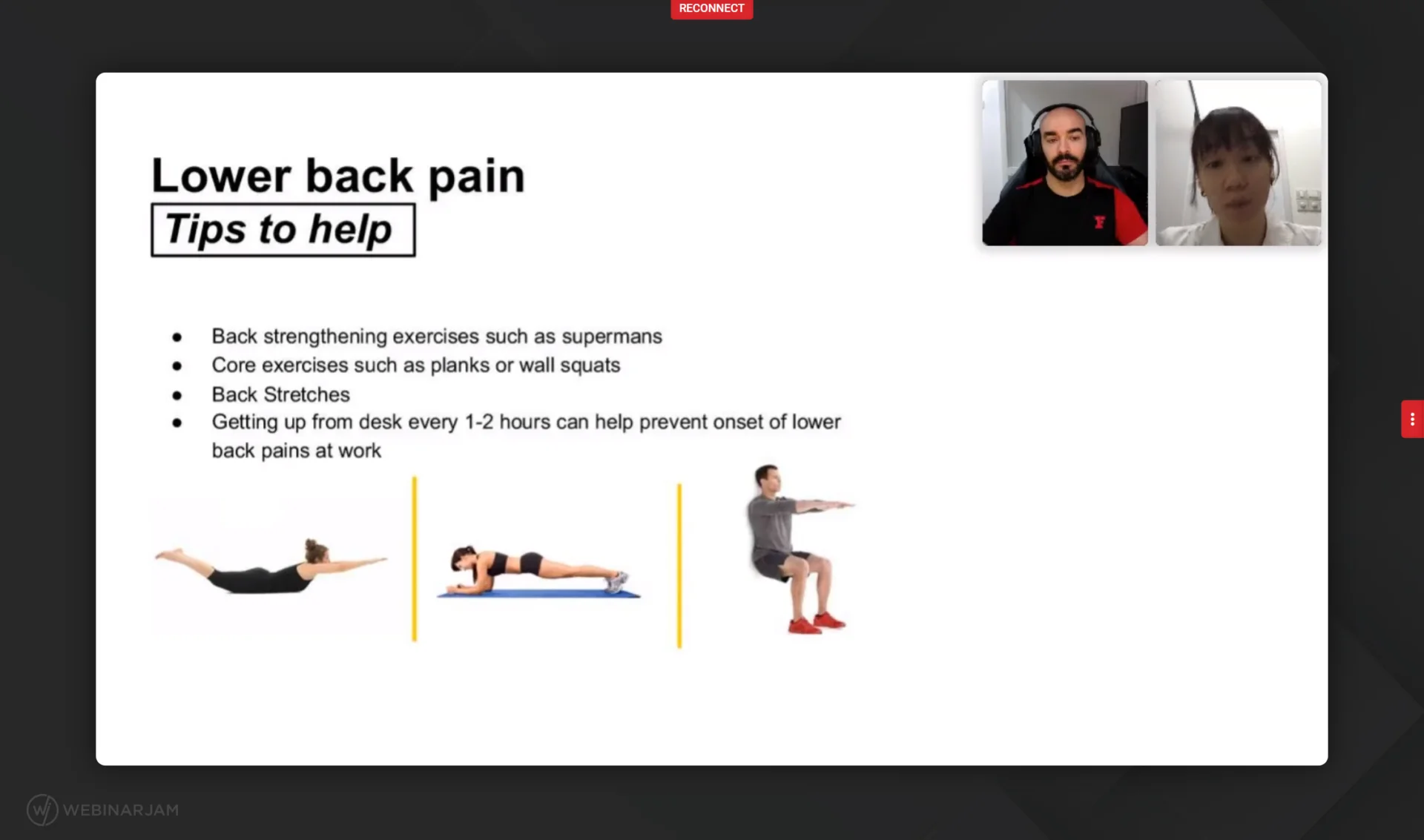 Common Work-Related Pain & Stress, and Acupoints Exercises to relieve it at a PULSE TCM corporate session
