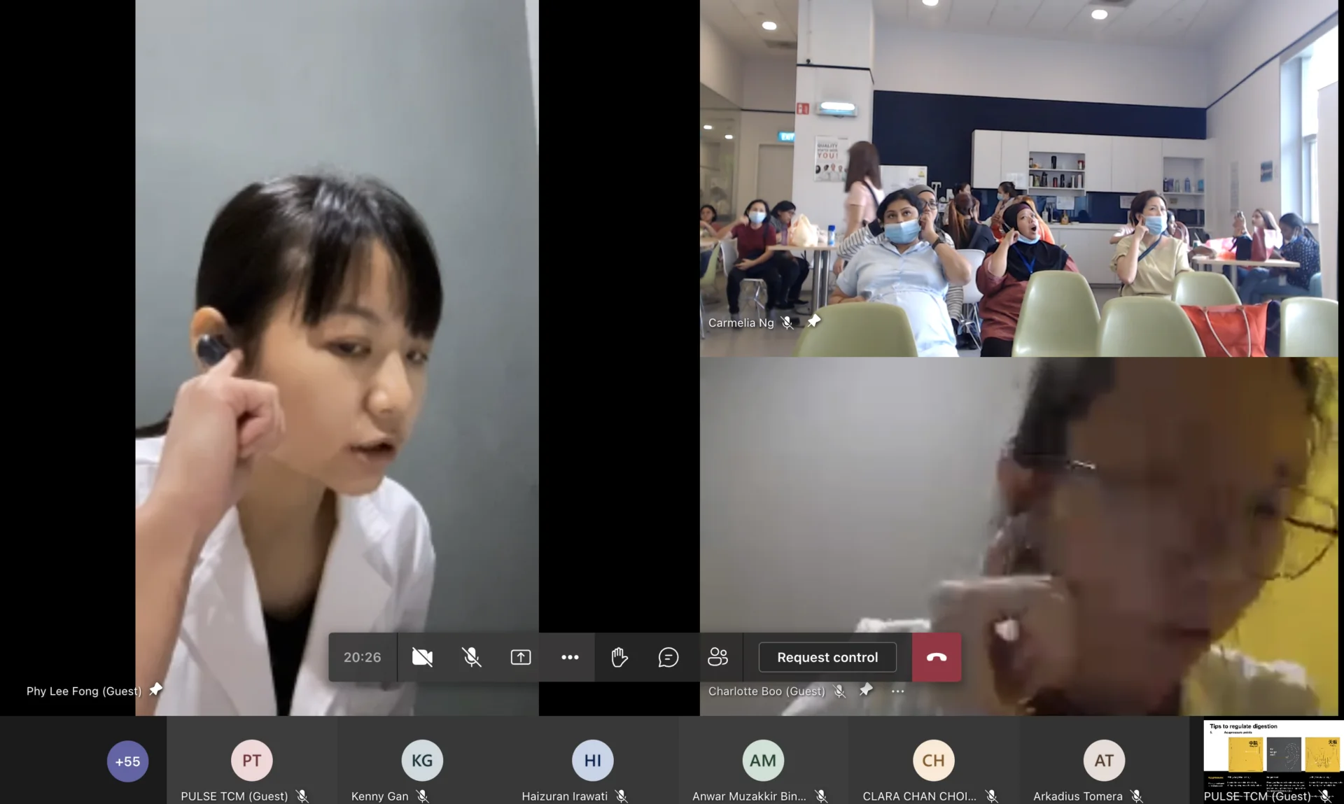 Managing Stress, Anxiety & Fatigue at a PULSE TCM corporate session