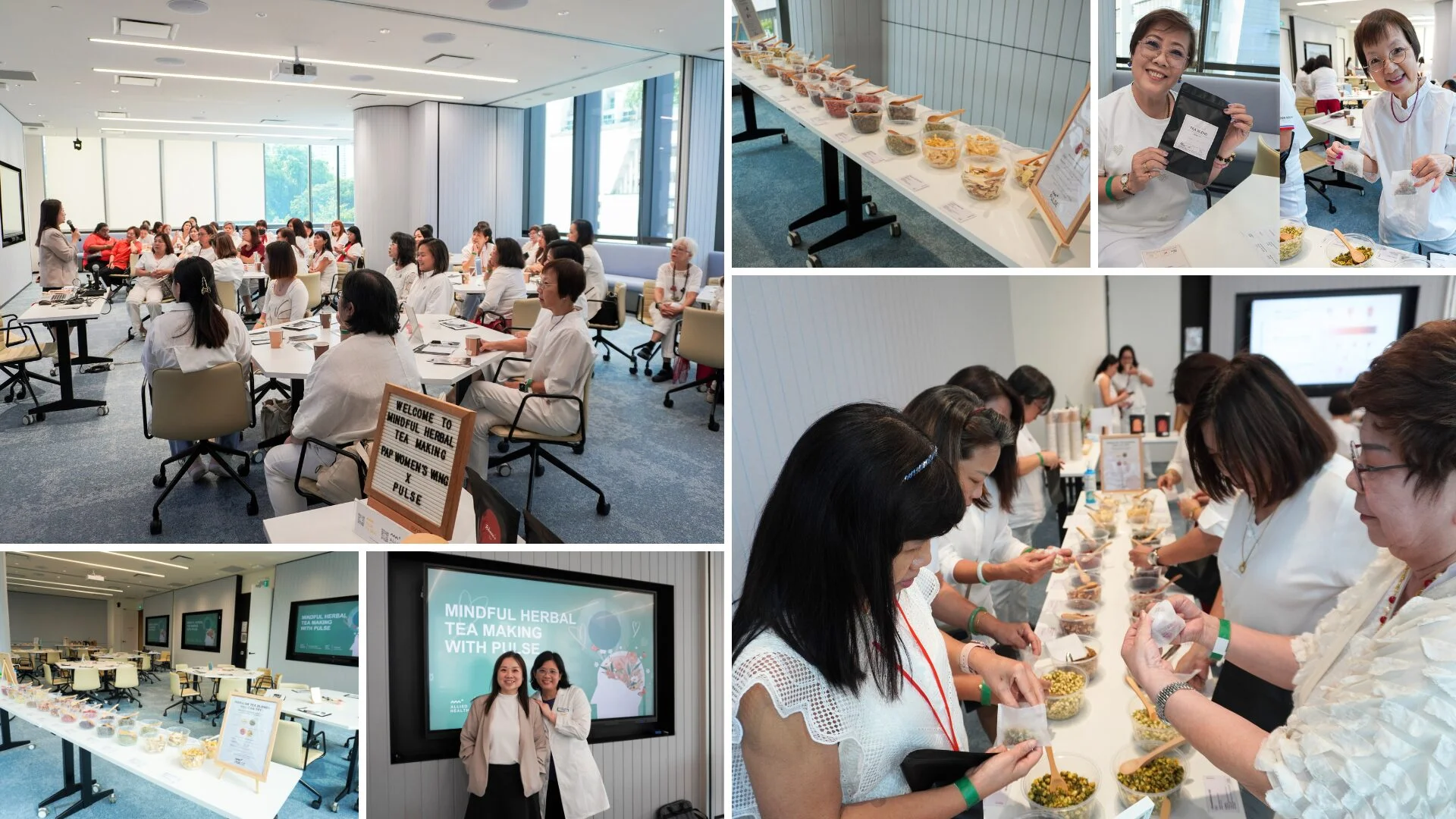 PAP WOMEN'S WING x PULSE at a PULSE TCM corporate session