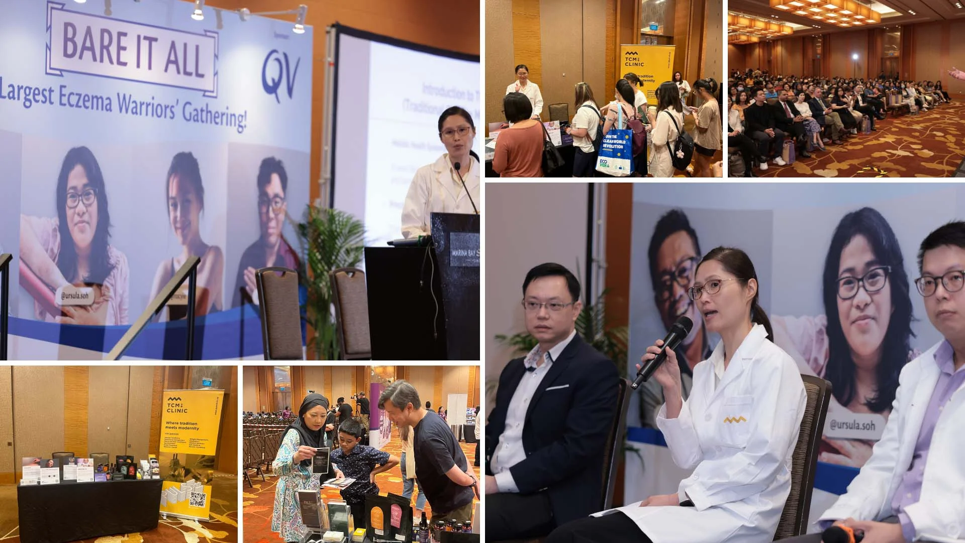 QV x Eczema Support Group Singapore x PULSE at a PULSE TCM corporate session