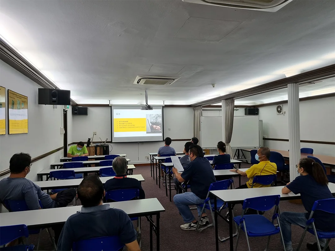 Managing Stress, Anxiety & Fatigue (Chinese) at a PULSE TCM corporate session
