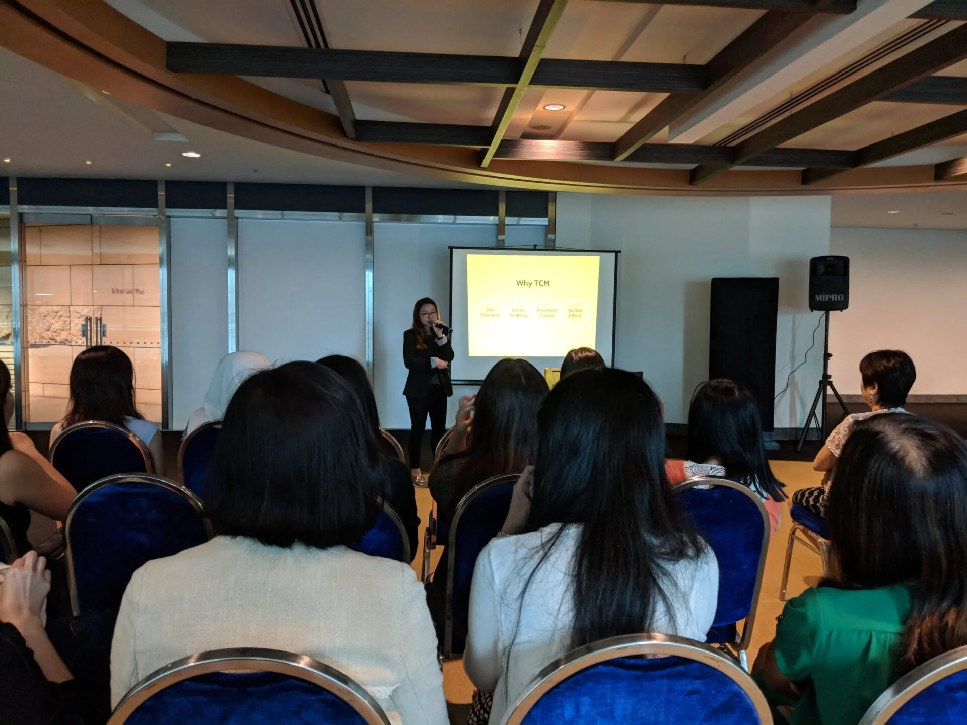 Beauty and Defying Age at a PULSE TCM corporate session