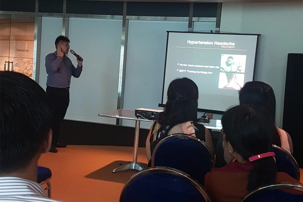Common Pain Issues faced by White-Collar Workers at a PULSE TCM corporate session