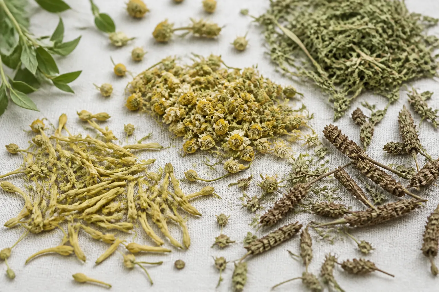 Honeysuckle, wild chrysanthemum, dandelion, and prunella for stye tea