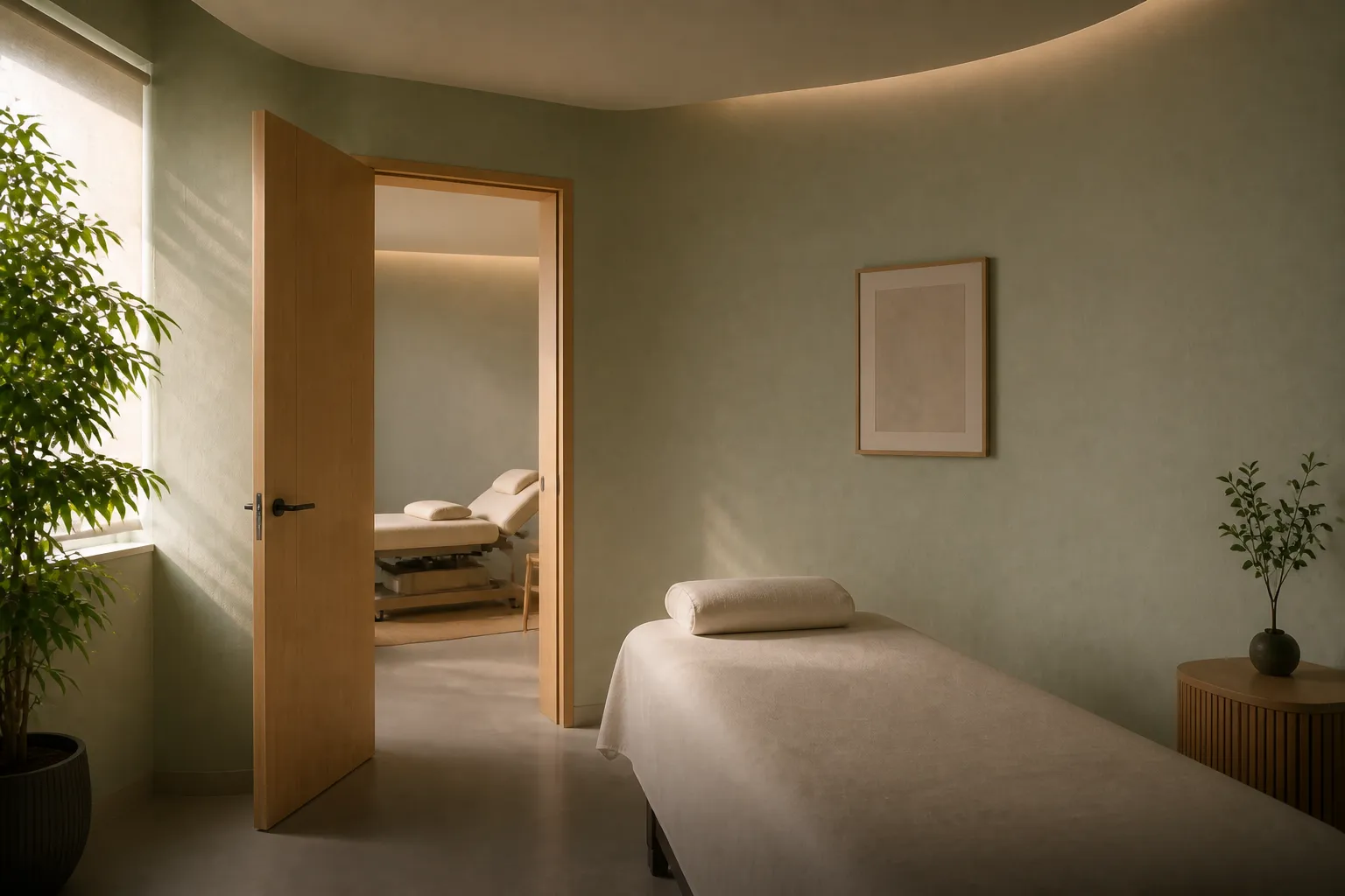 TCM and recovery rooms planned together at a PULSE clinic
