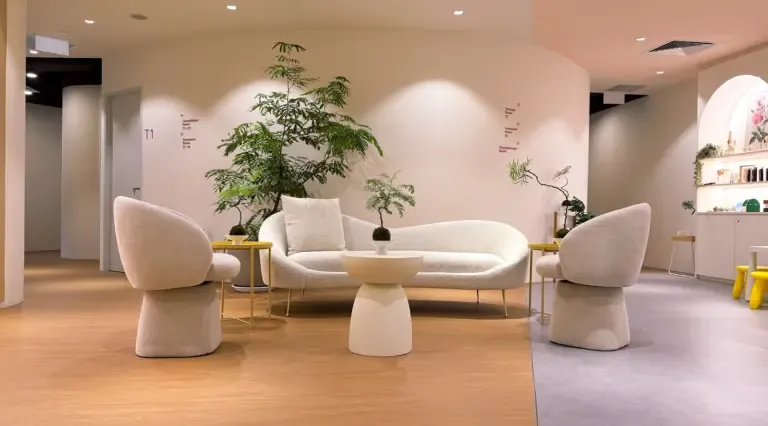 TCM treatment room at a PULSE clinic