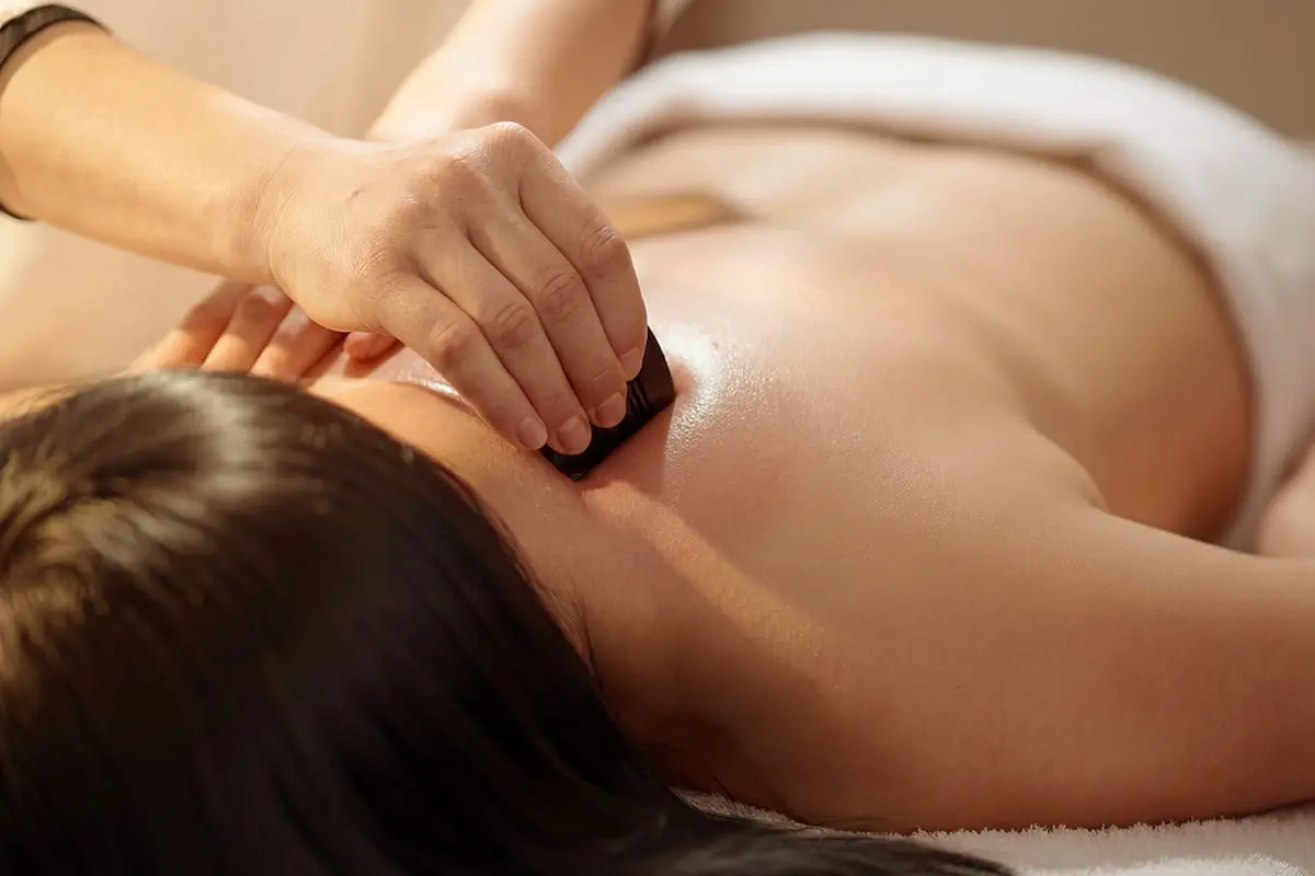 Gua sha scraping as part of general health care at PULSE TCM