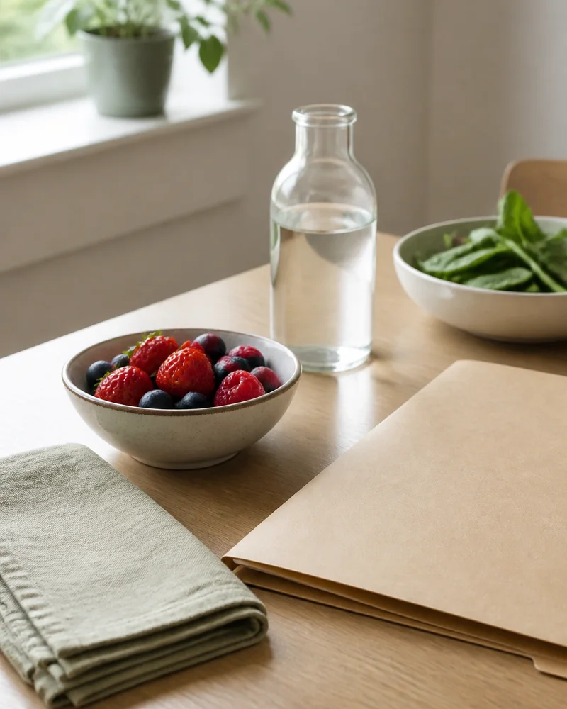 Condition-led nutrition planning with everyday foods