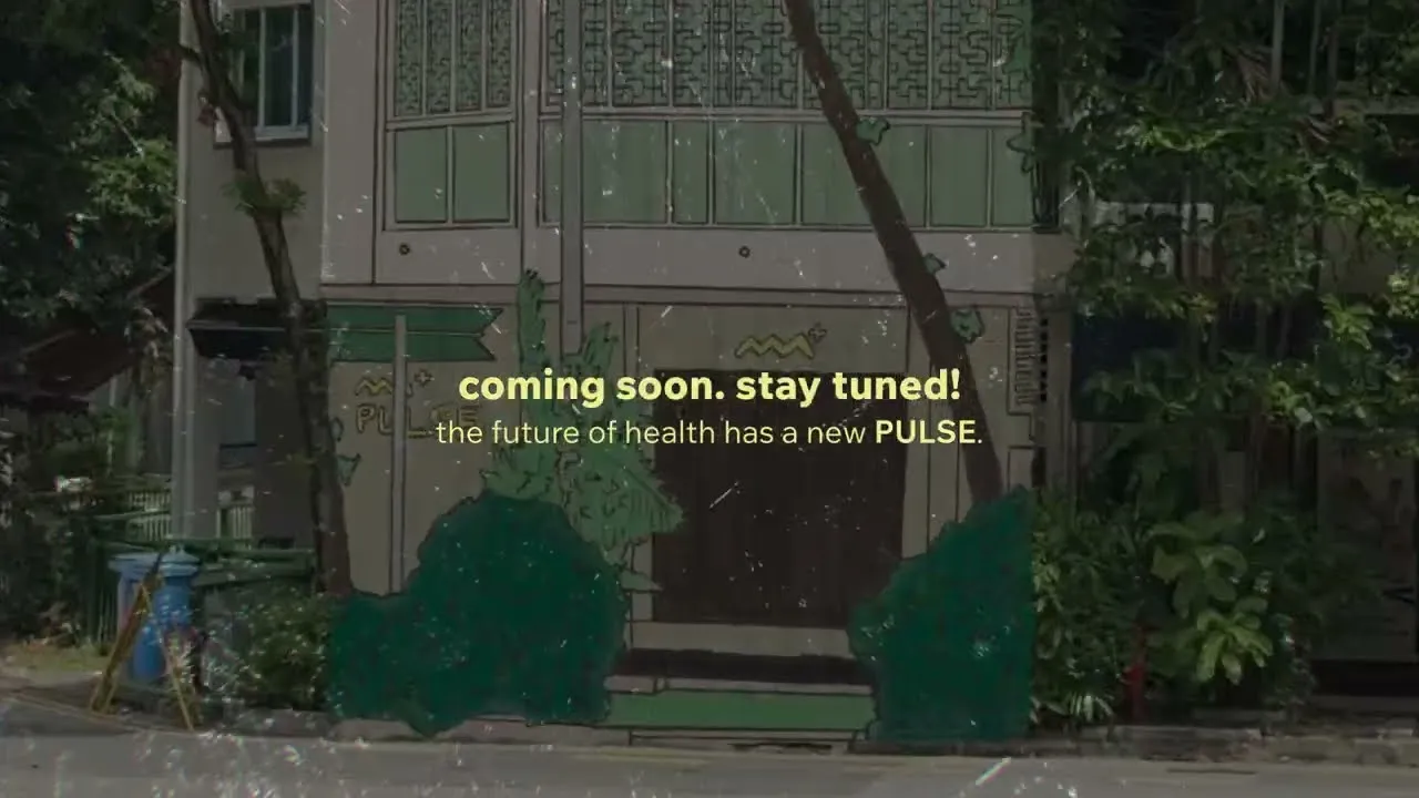Illustrated PULSE shophouse still from the Zion Road opening film