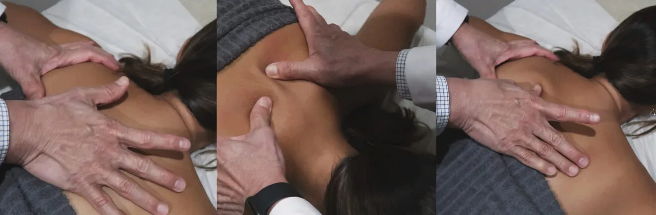 Physician performing Tuina bodywork at PULSE TCM